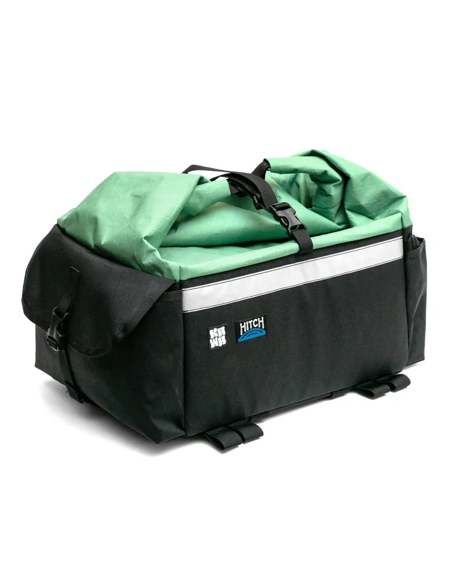 Kawa x Hitch collection bag, detail