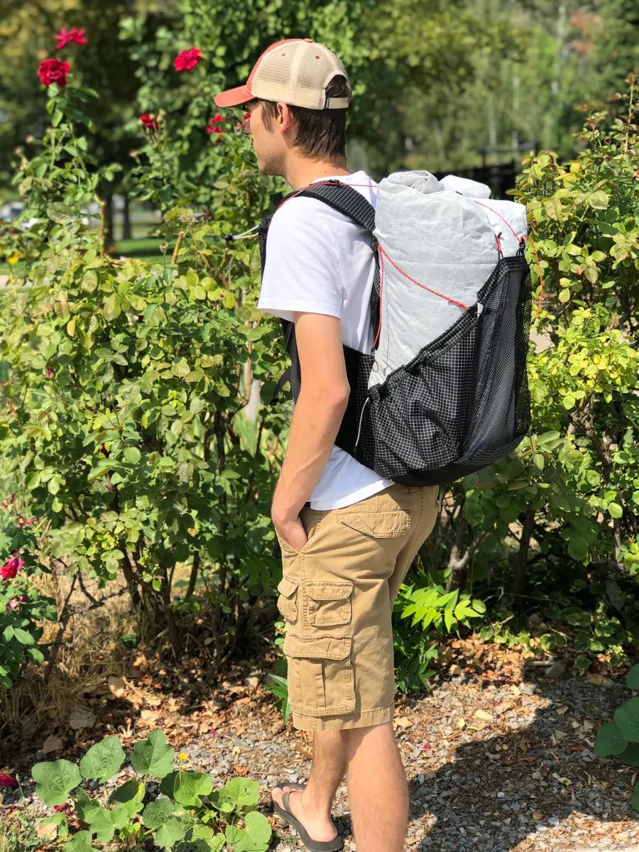 Vest pack, front view