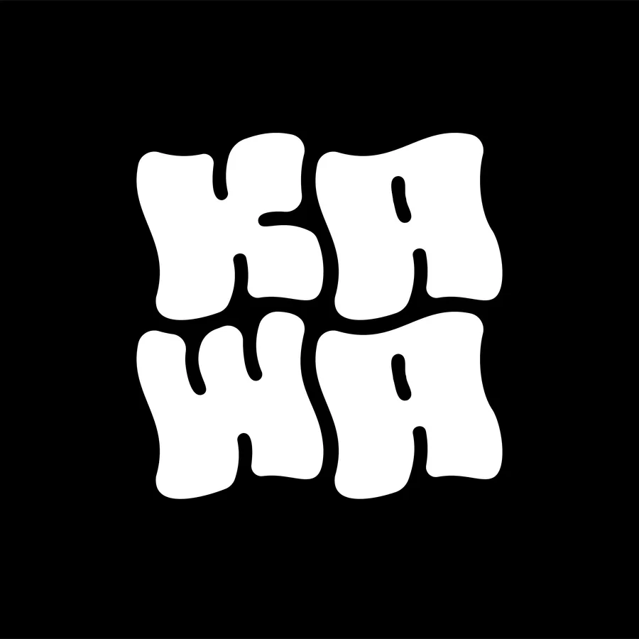 Kawa logo, alternate square variant