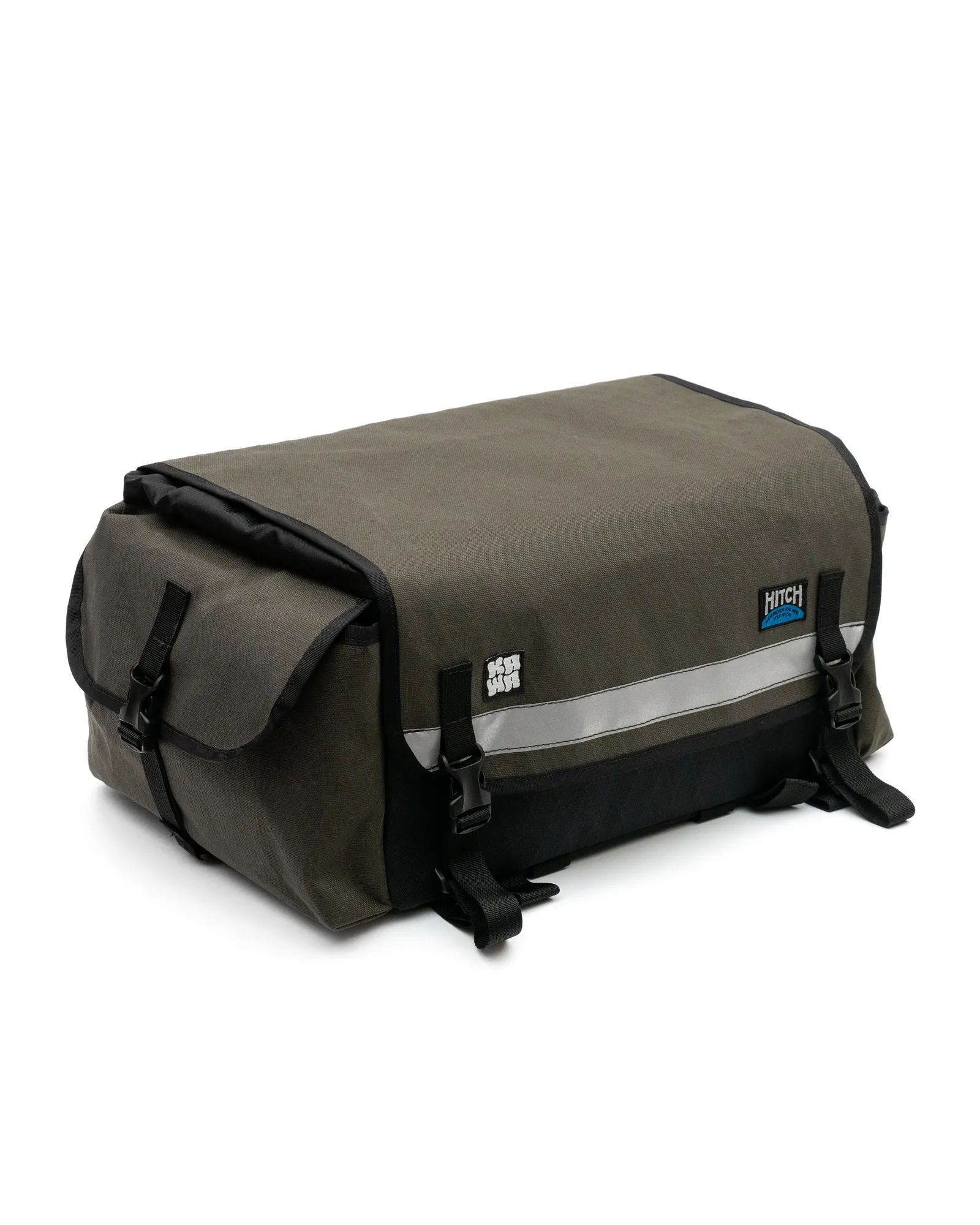 Kawa x Hitch collection bag, detail