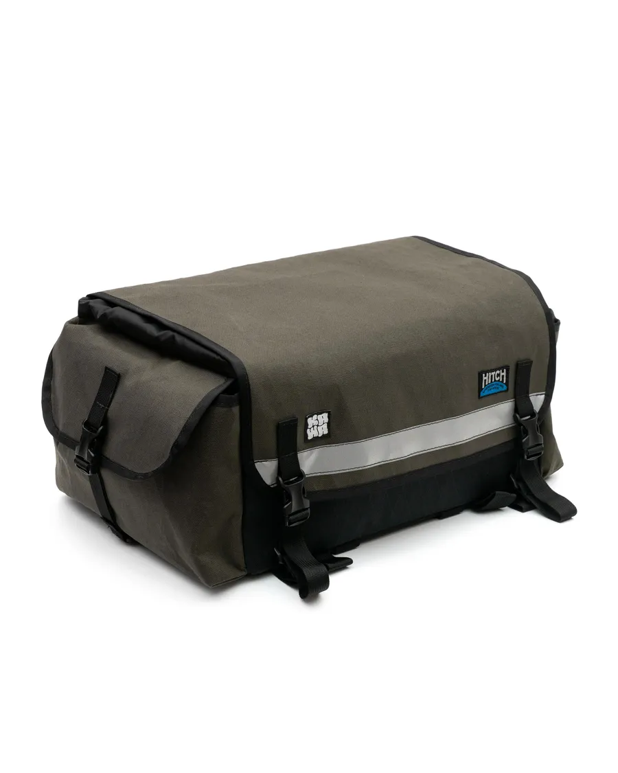 Kawa x Hitch collection bag, detail