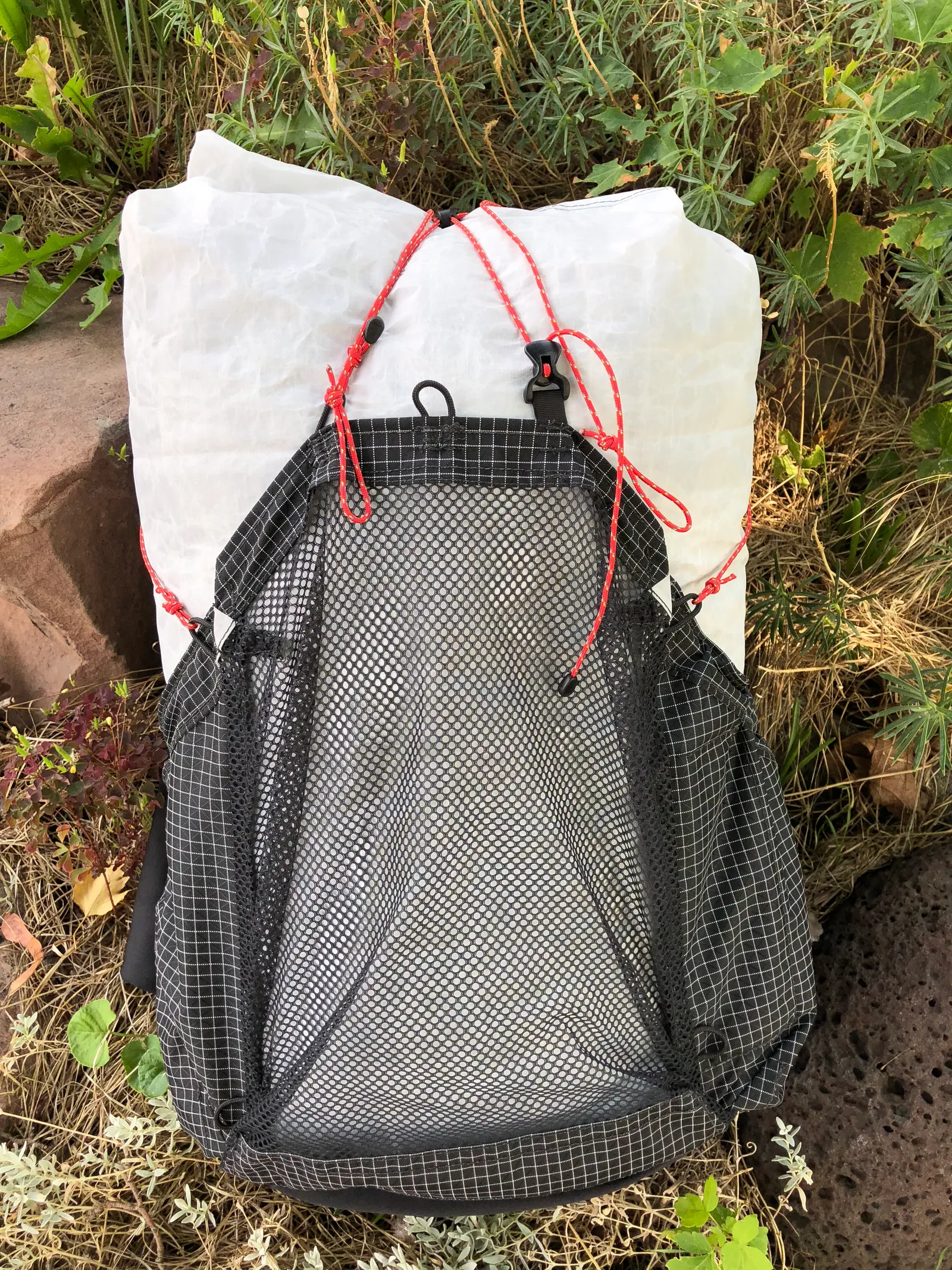 Vest pack, detail view