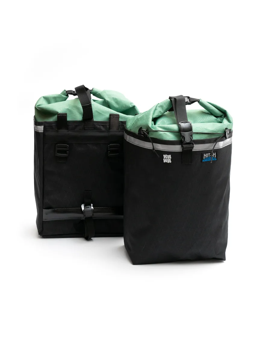 Kawa x Hitch collection bag, detail