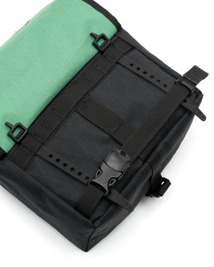 Kawa x Hitch collection bag, detail