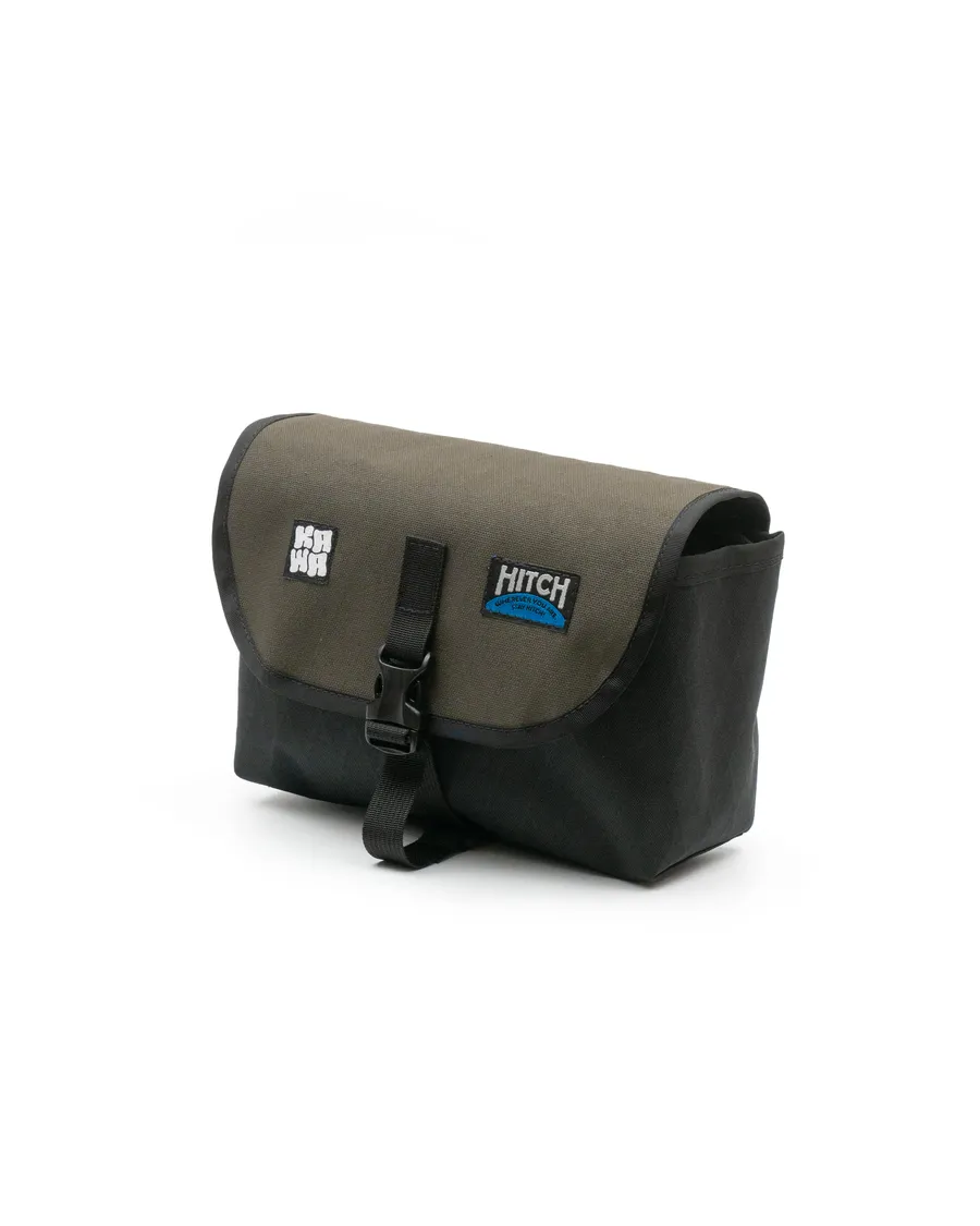 Kawa x Hitch collection bag, detail