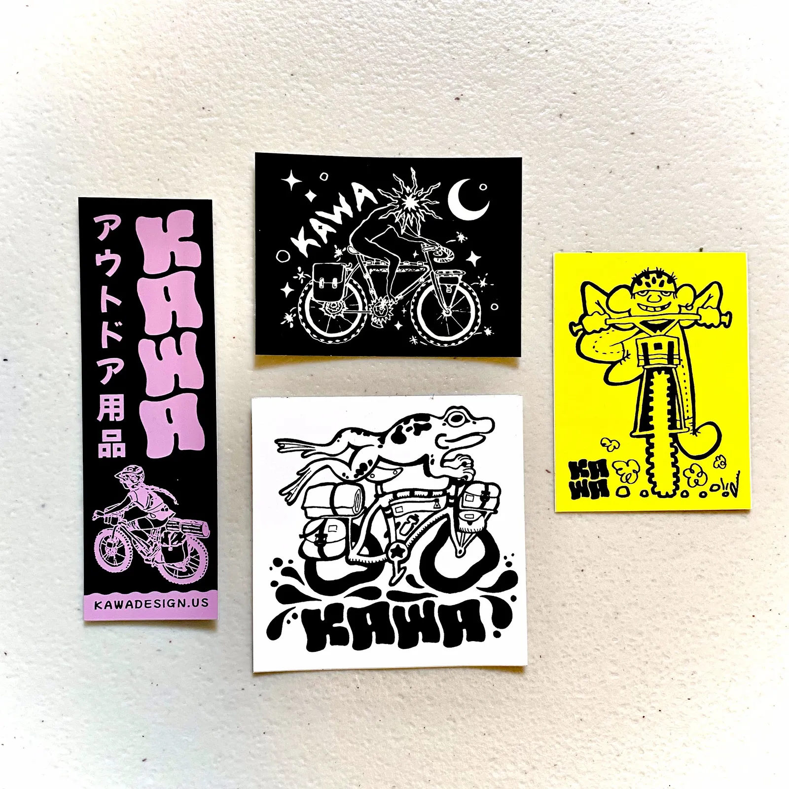 Kawa stickers