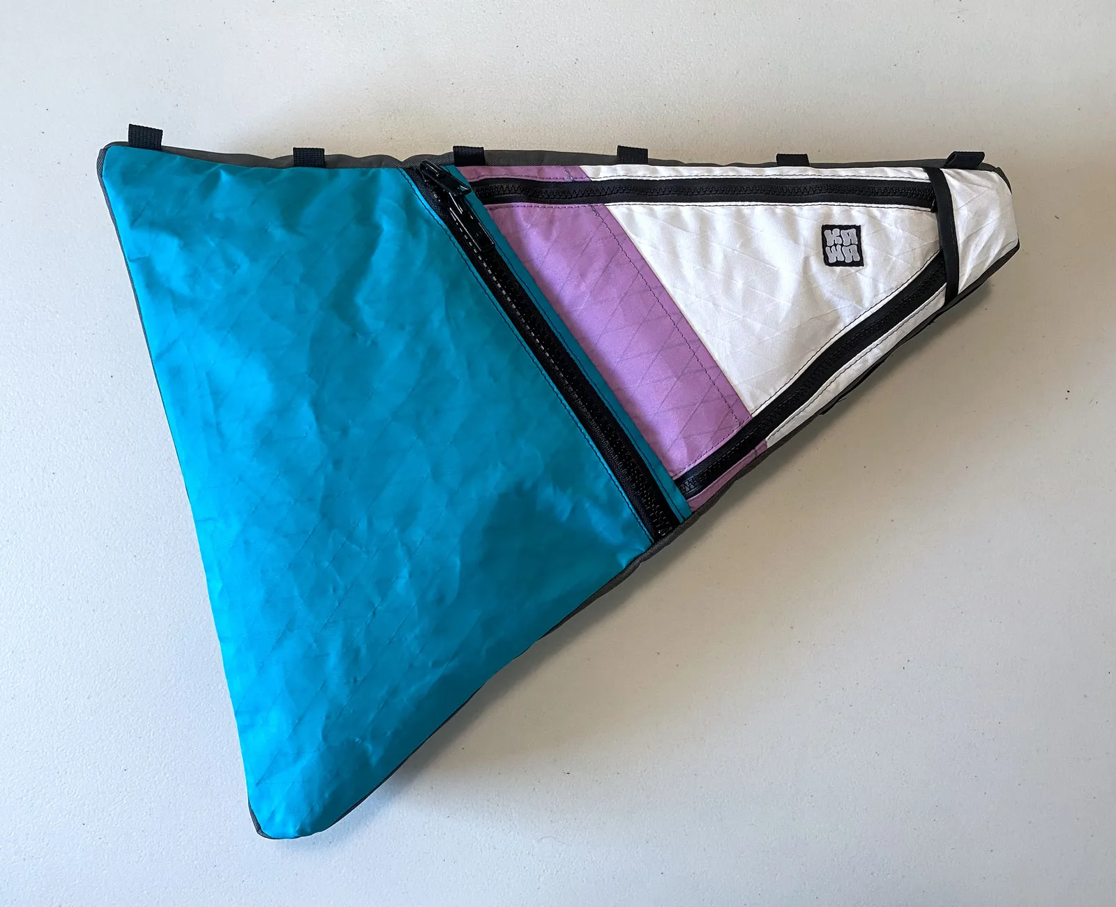Sam's framebag, front view